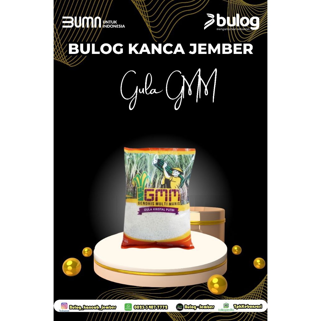 

Gula GMM 1 Kg – Manis Alami, Pilihan Keluarga