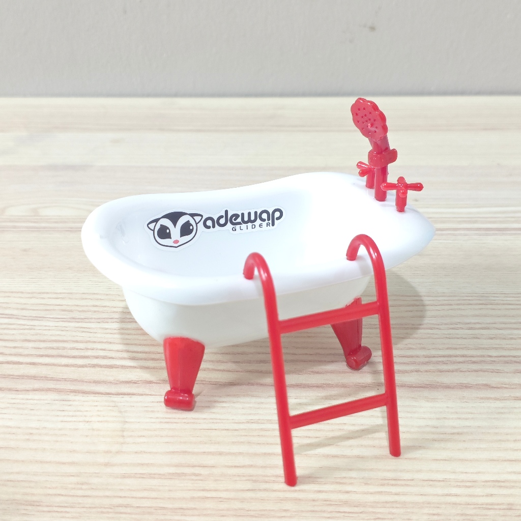 ADEWAP GLIDER Sweet Bathtub Tempat Mandi Hamster Sugar Glider
