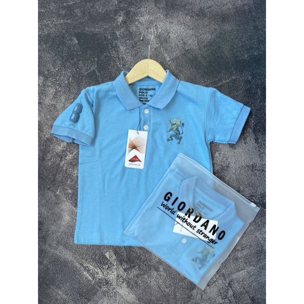 Kaos kerah polo anak premium kaos kerah anak cowok cewek premium original