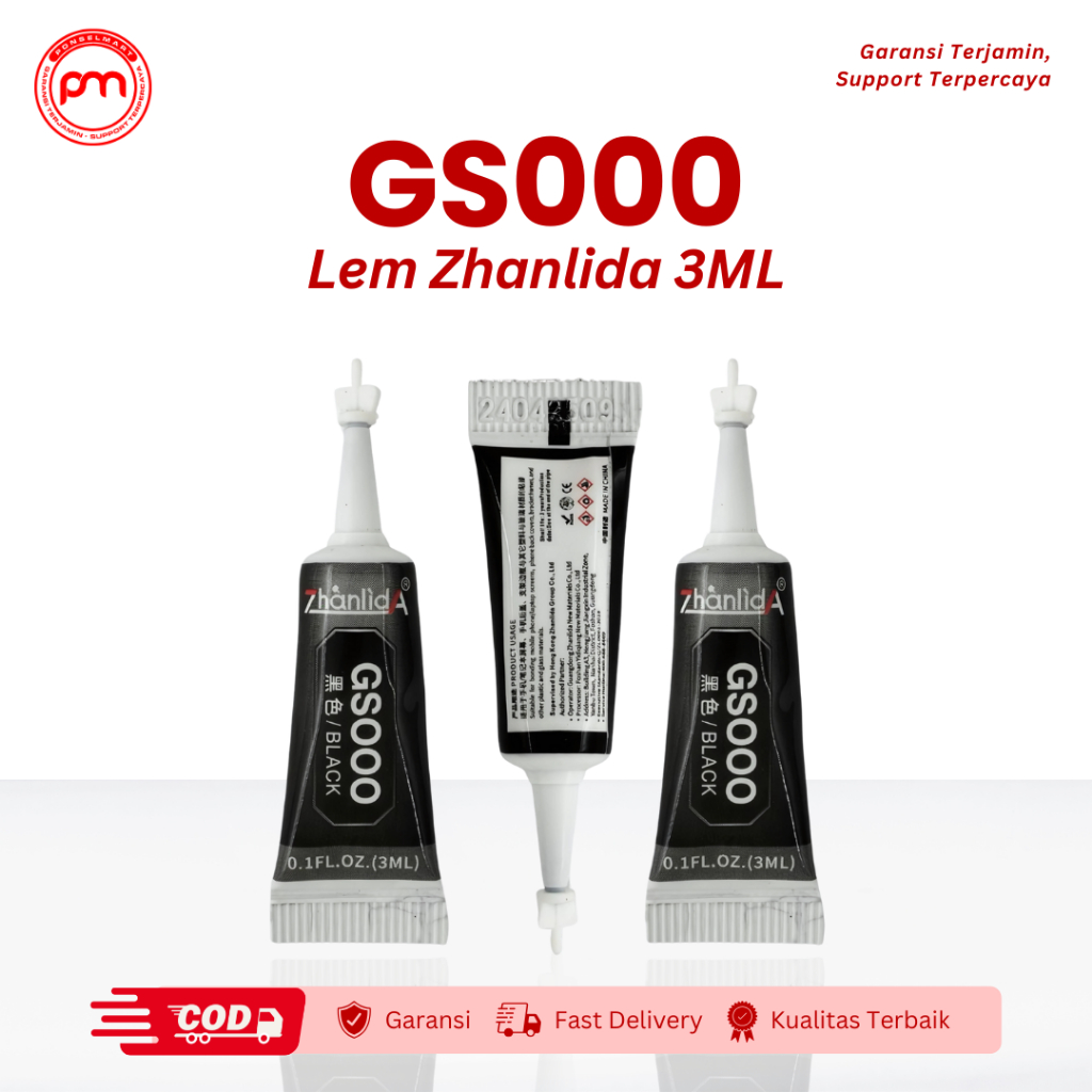 

Lem LCD Zhanlida GS000 3ML Perekat LCD Touchscreen