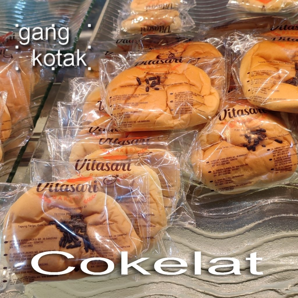 

VITASARI BANDUNG Roti Coklat Satuan