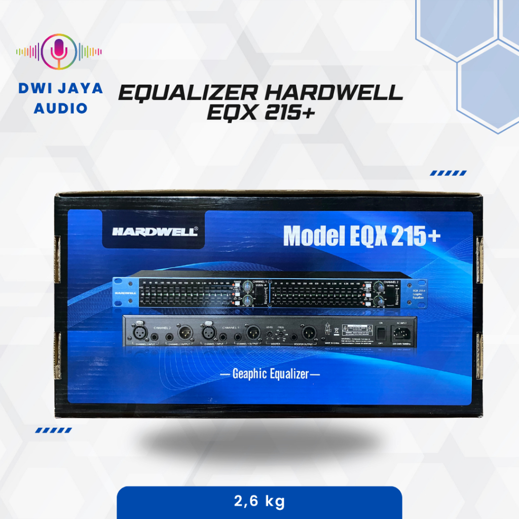 Equalizer Hardwell EQX215+ | Equaliser Hardwell