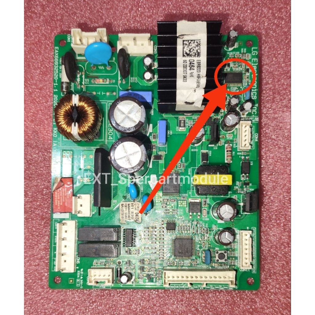 TMPM375FSDMG 0464 IC KULKAS LG INVERTER