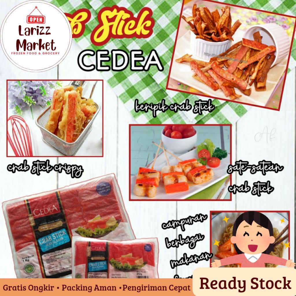 

Cedea Crab Stick Kepiting