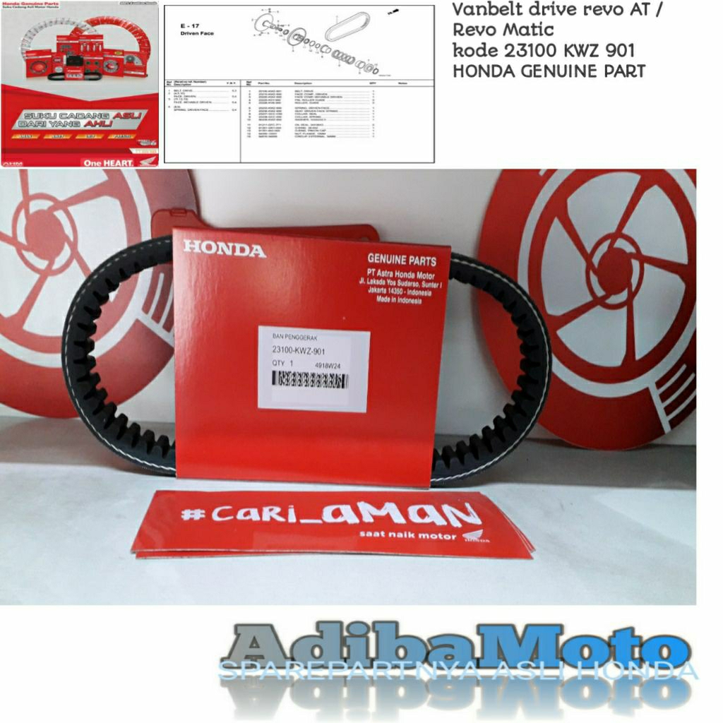 BELT DRIVE / VANBELT REVO AT/ revo matic