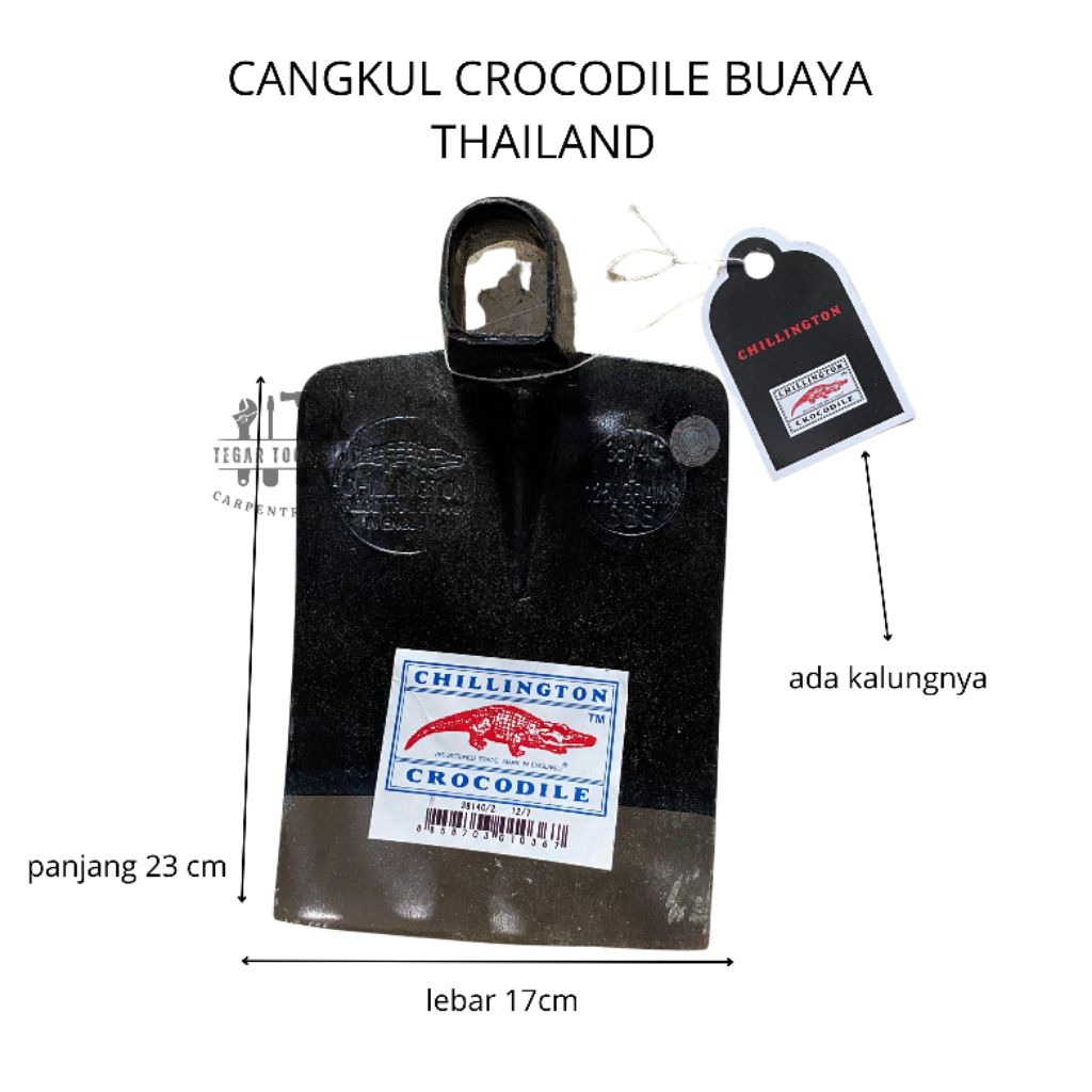 CANGKUL/PACUL THAILAND BUAYA CROCODILE (KW)