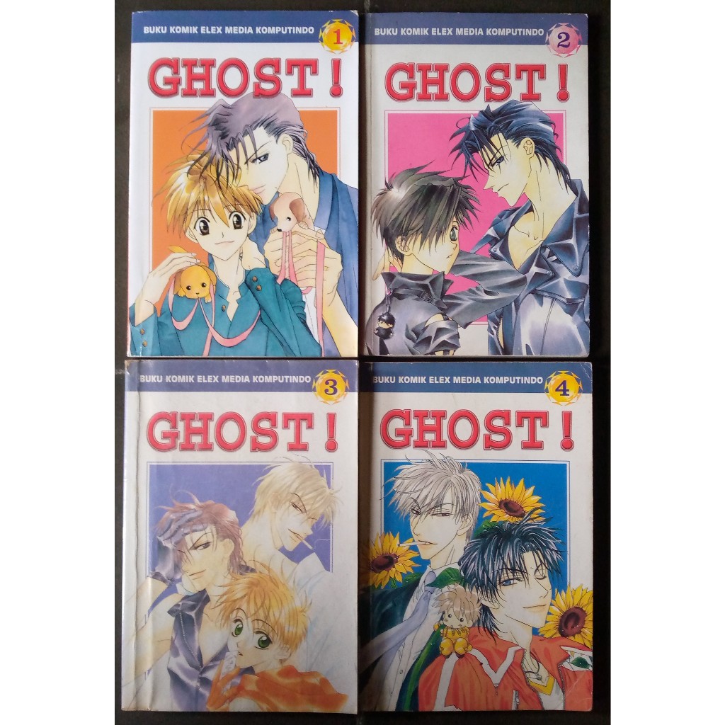 Komik Ghost 1-4 (Tamat) (Kolpri Apa Adanya)