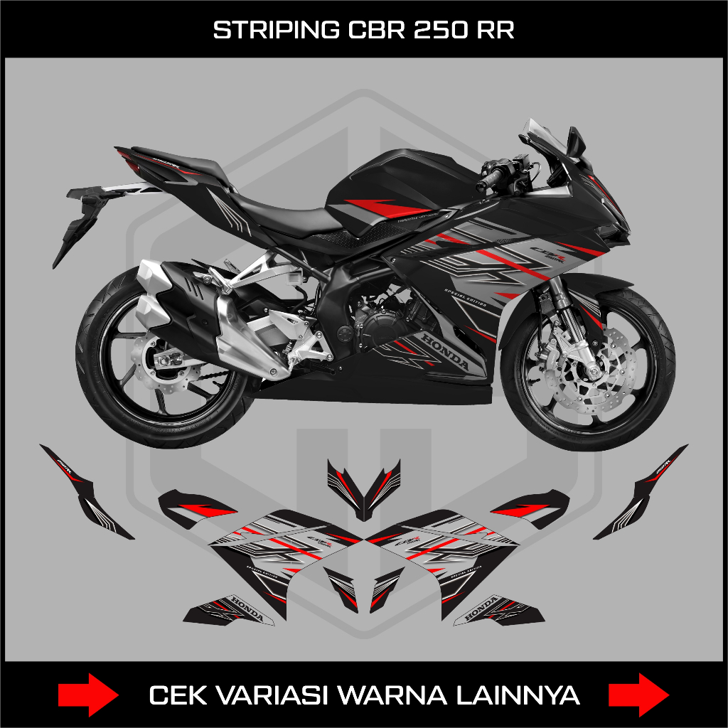 STRIPING STIKER CBR 250RR 2020 OLD / DECAL VARIASI HONDA CBR 250 RR OLD