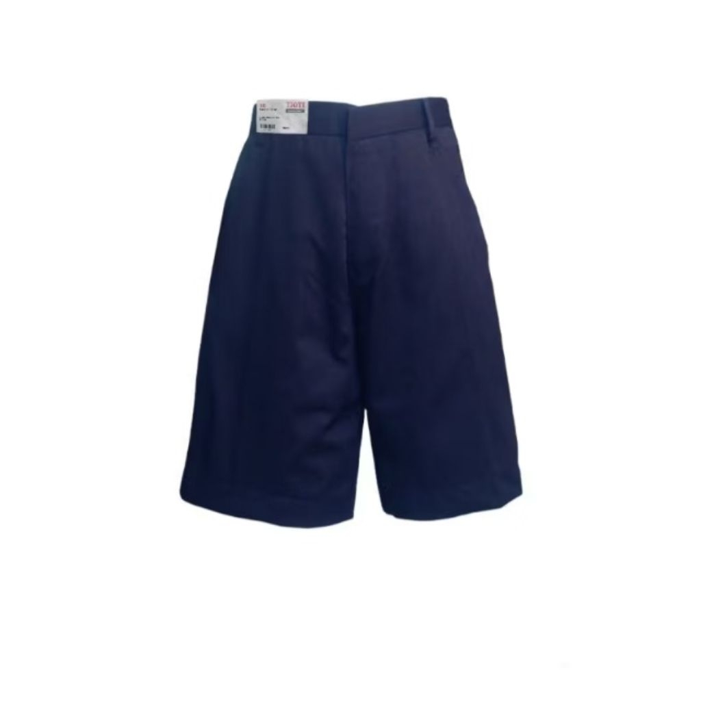 TIOTI CELANA SMP BIRU & PRAMUKA PENDEK PINGGANG KARET  KATUN SERAGAM SEKOLAH