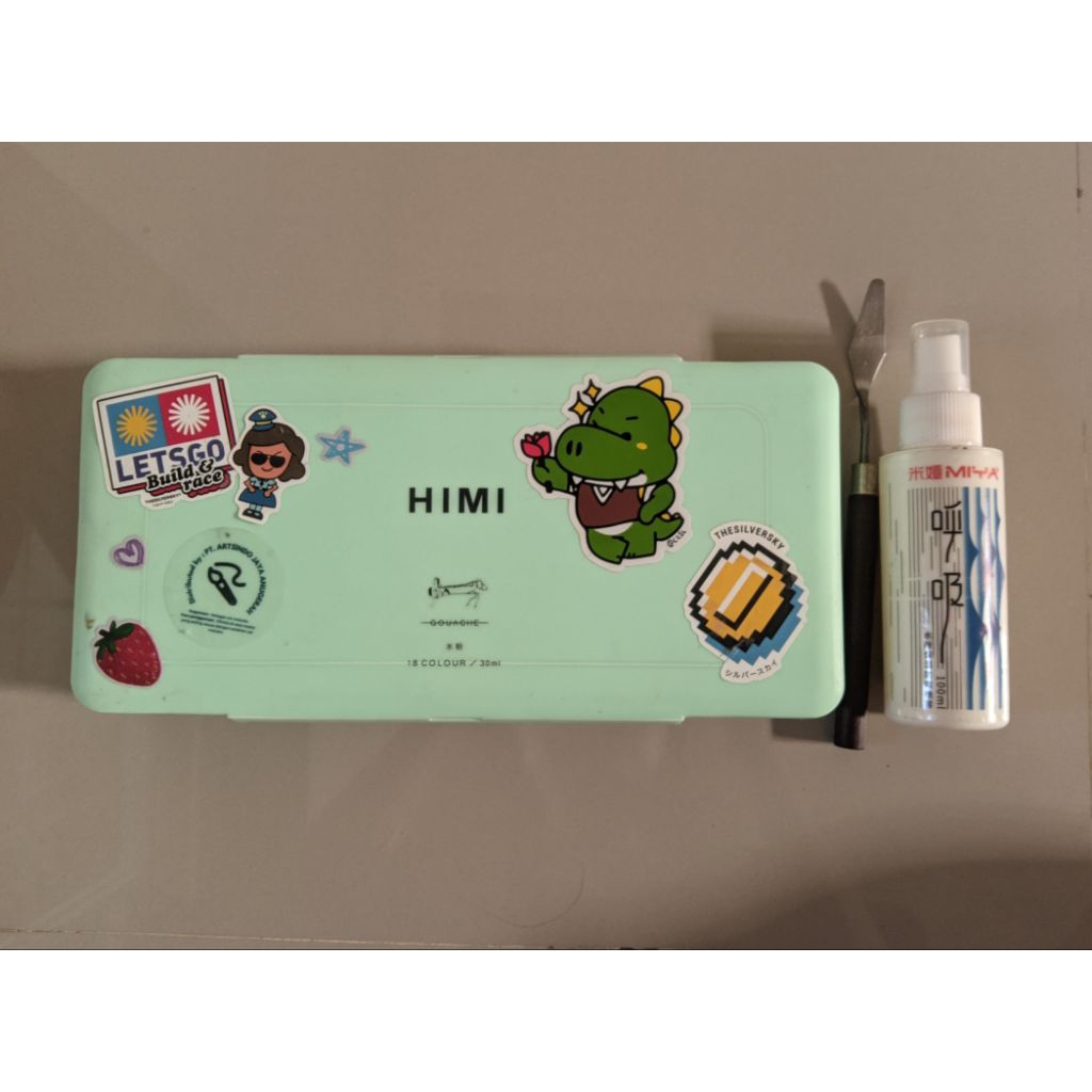 

PRELOVED GOUACHE PAINT HIMI INCLUDE MOIST