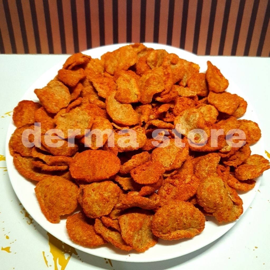 

Basreng pedas daun jeruk 250 gram