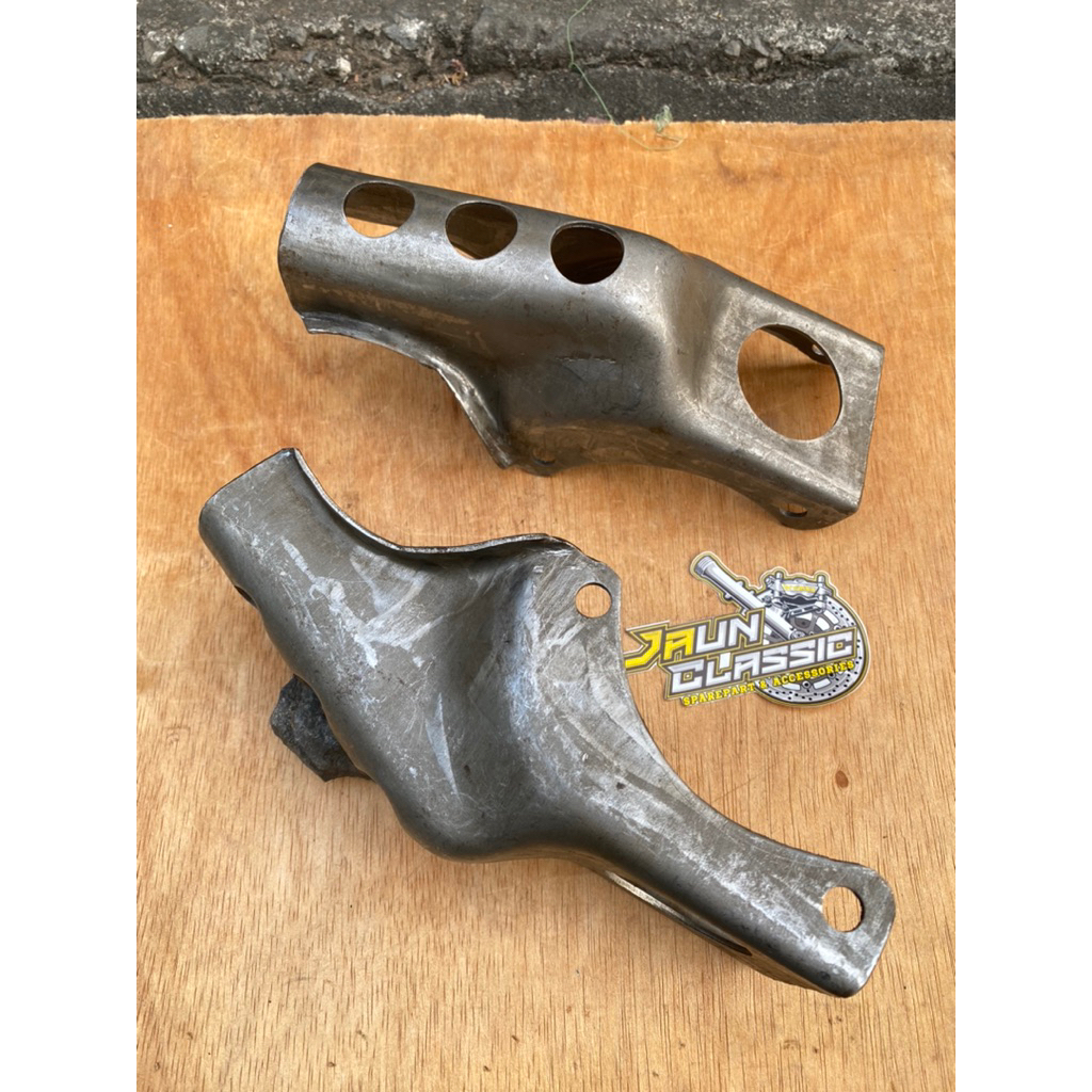 pangkon mesin depan honda xr200 xr 200 xl tlr handmade / pangkon mesin xr xl pnp cb gl mp tiger full