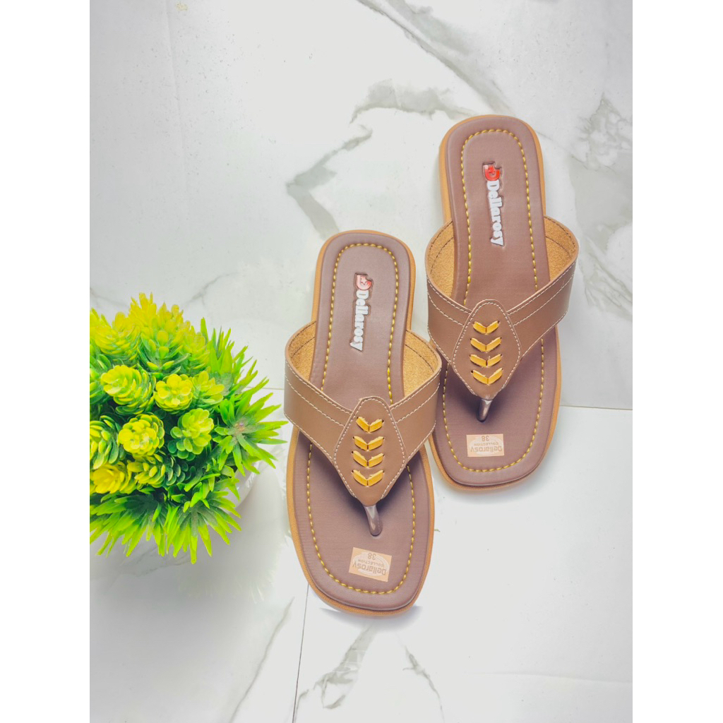 sandal perempuan-sandal dewasa-sandal kekinian-sandal santai