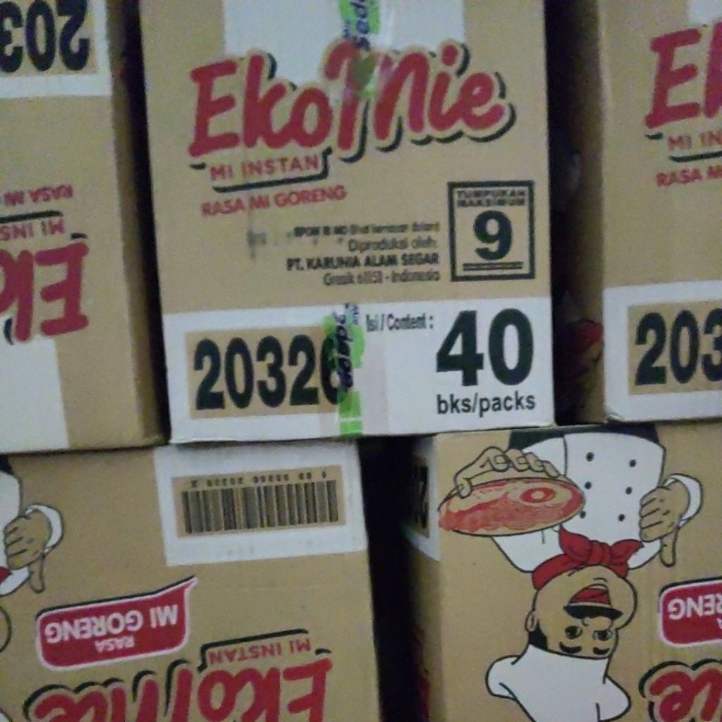 

Ekomie goreng instan isi 40