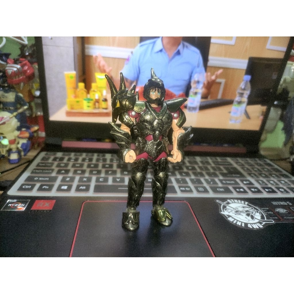 vintage saint seiya chevalier asgard alpha sigfried bandai 1987 (1988)