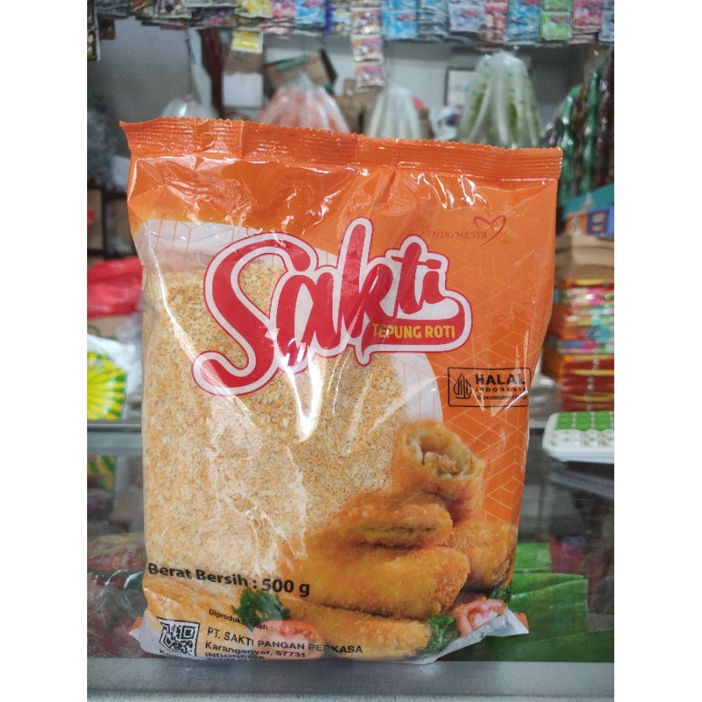 

Tepung panir merek sakti kemasan 500gr / 1kg