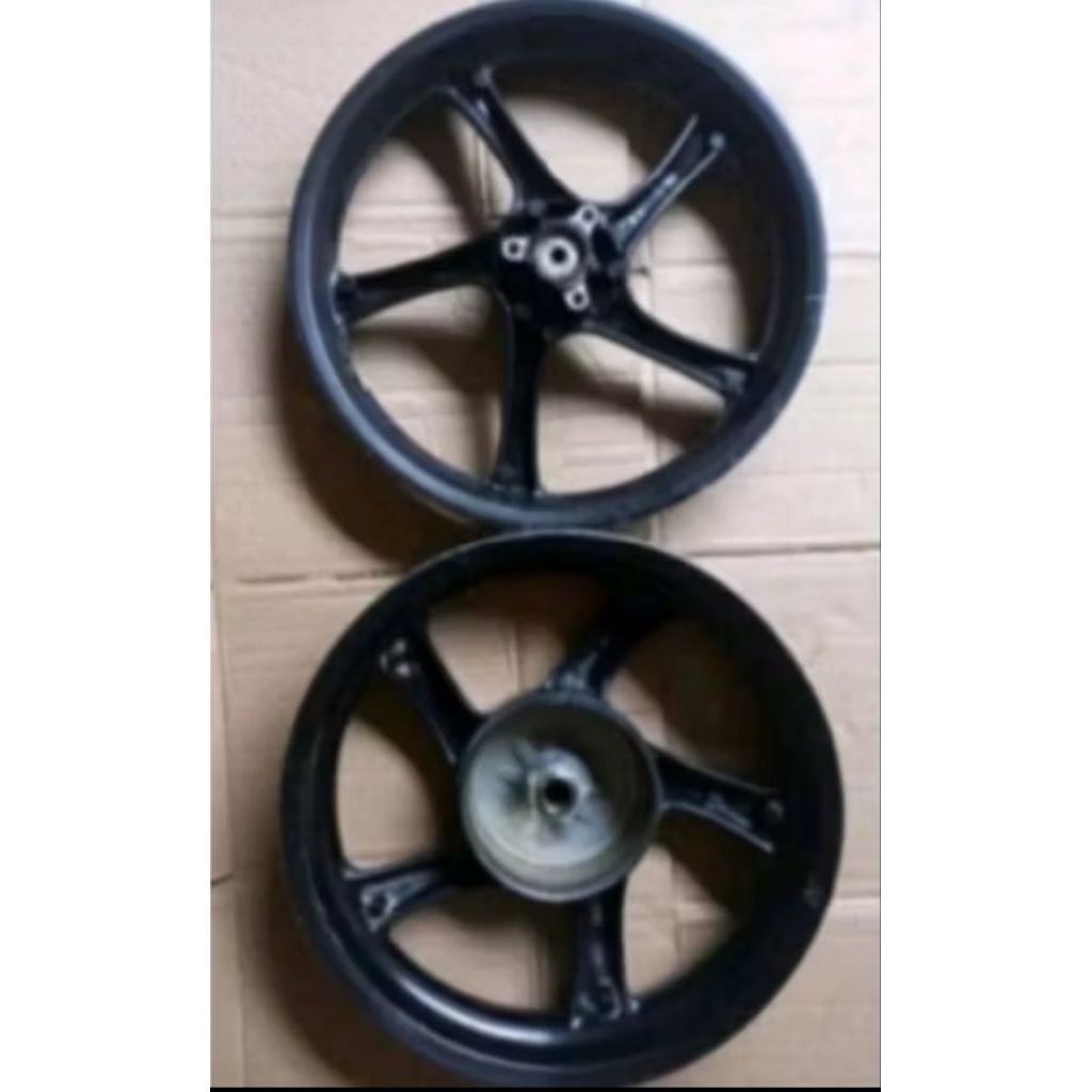 VELG PELEK DEPAN BELAKANG YAMAHA MIO M3/MIO S/SOUL GT 125/FINO FI 125/XRED 125 PNP XEON GT/XEON RC/X