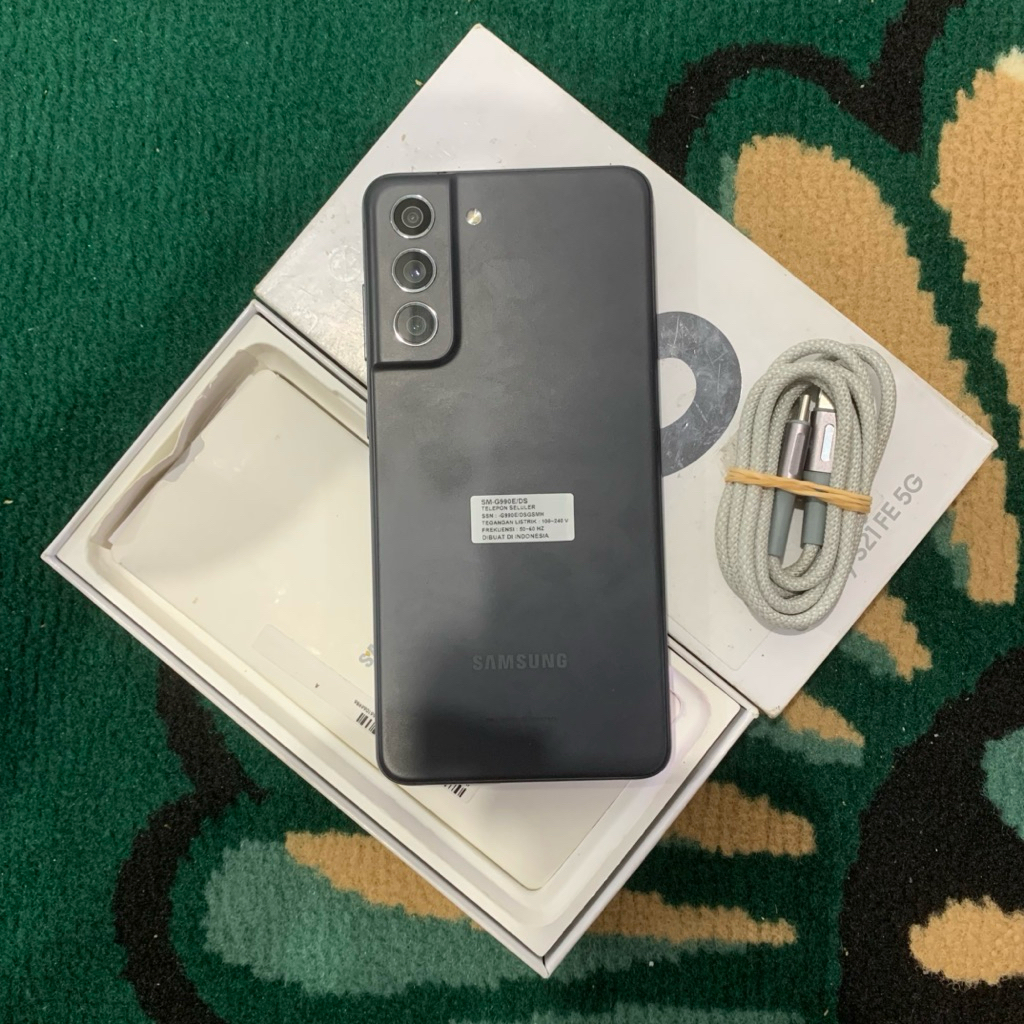 SAMSUNG S21 FE 8/256 EX SEIN RESMI NORMAL ORIGINAL FULLSET | HP SECOND MURAH BERGARANSI