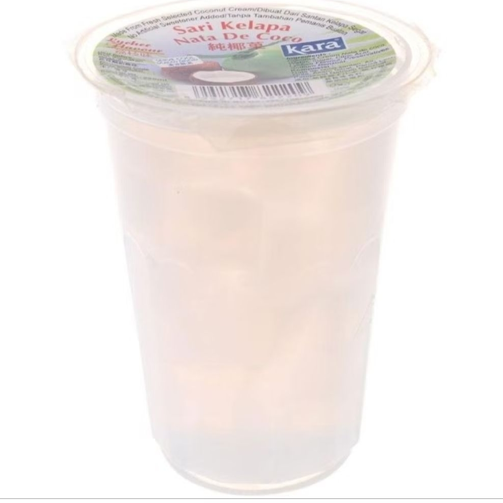

kara Nata De Coco Sari Kelapa Lychee 220ml