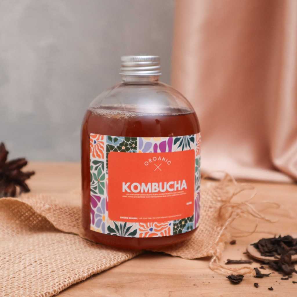 

Kombucha Original 500 Ml / Teh Fermentasi / Teh Kombnucha