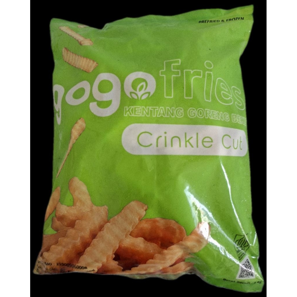 

Kentang Gogo Crinkle 1Kg