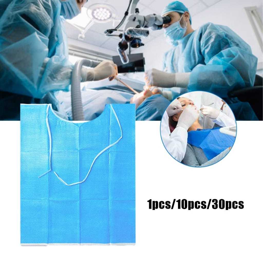 Dental Bib Tali / Slaber Tali Isi 10