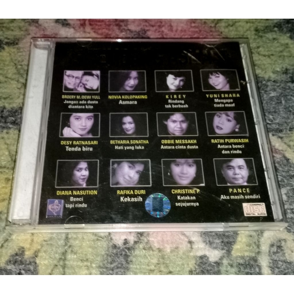 cd musik:salah isi,CD isi 15 Seleksi Mega pop hit mania