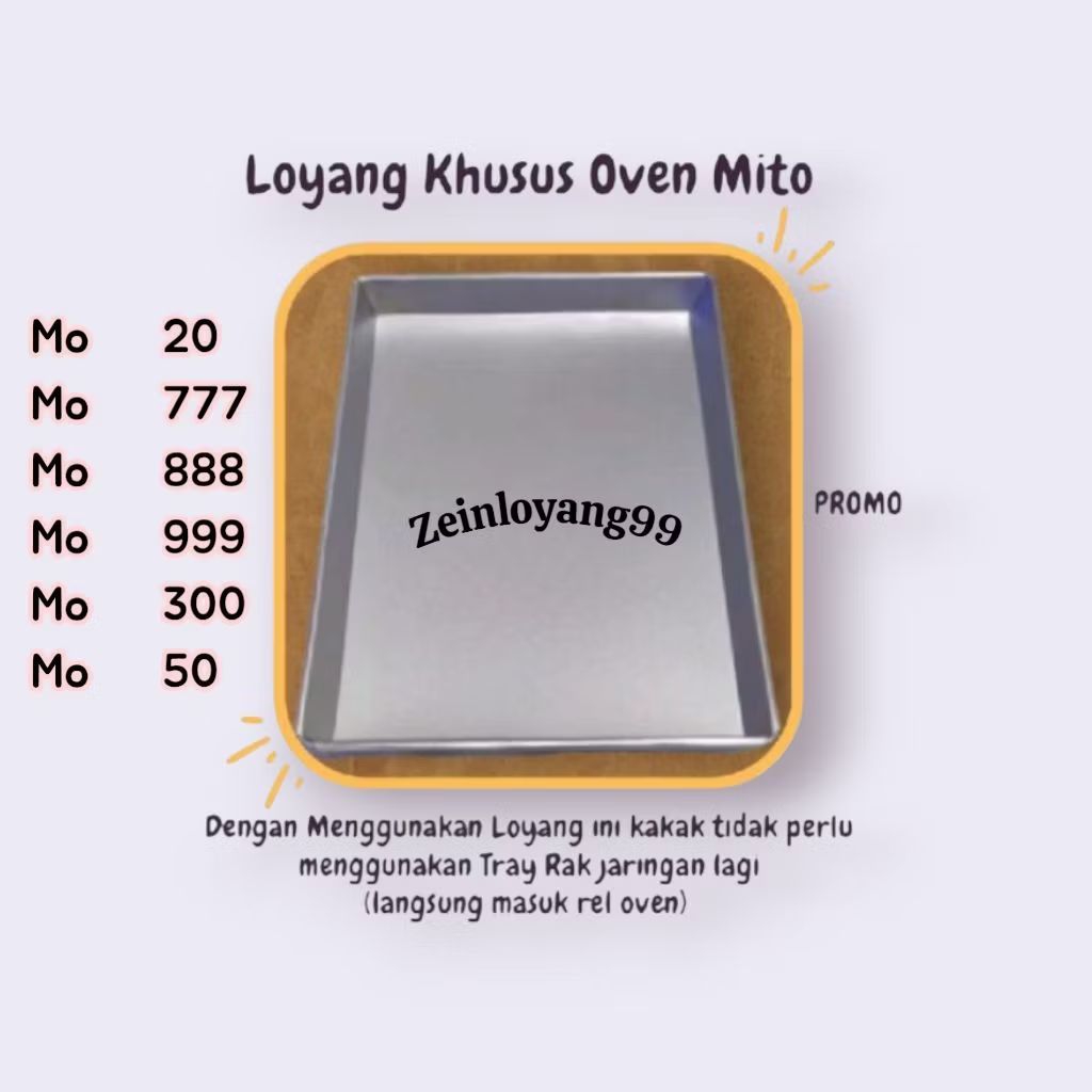 Loyang oven mito mo 20 mo 777  mo 888  mo 999  oven listrik