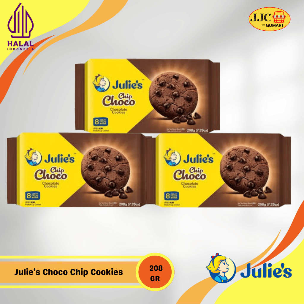 

Julie's Chip Choco Cookies 208g