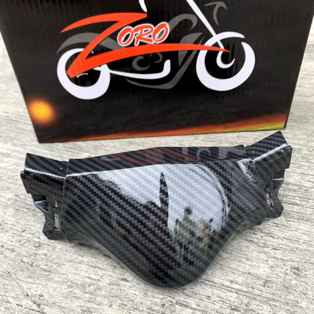 Mika Carbon Cover Tutup Dagu Depan Bawah Lampu Nmax Old/Nmax Lama