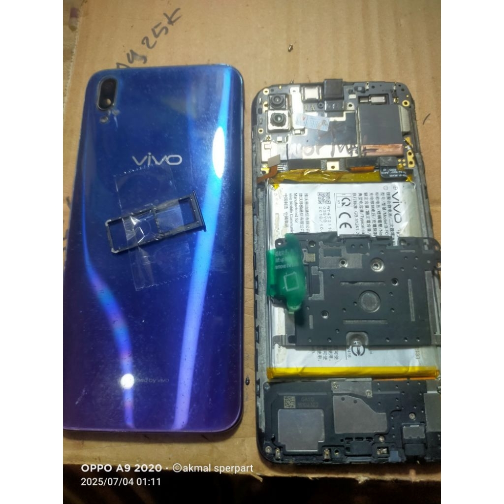 MESIN VIVO V11 PRO RAM 6 NORMAL JAYA TESTED