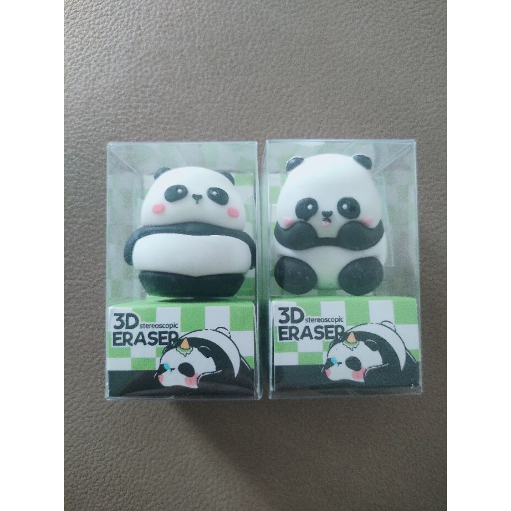 

penghapus 3D Panda eraser