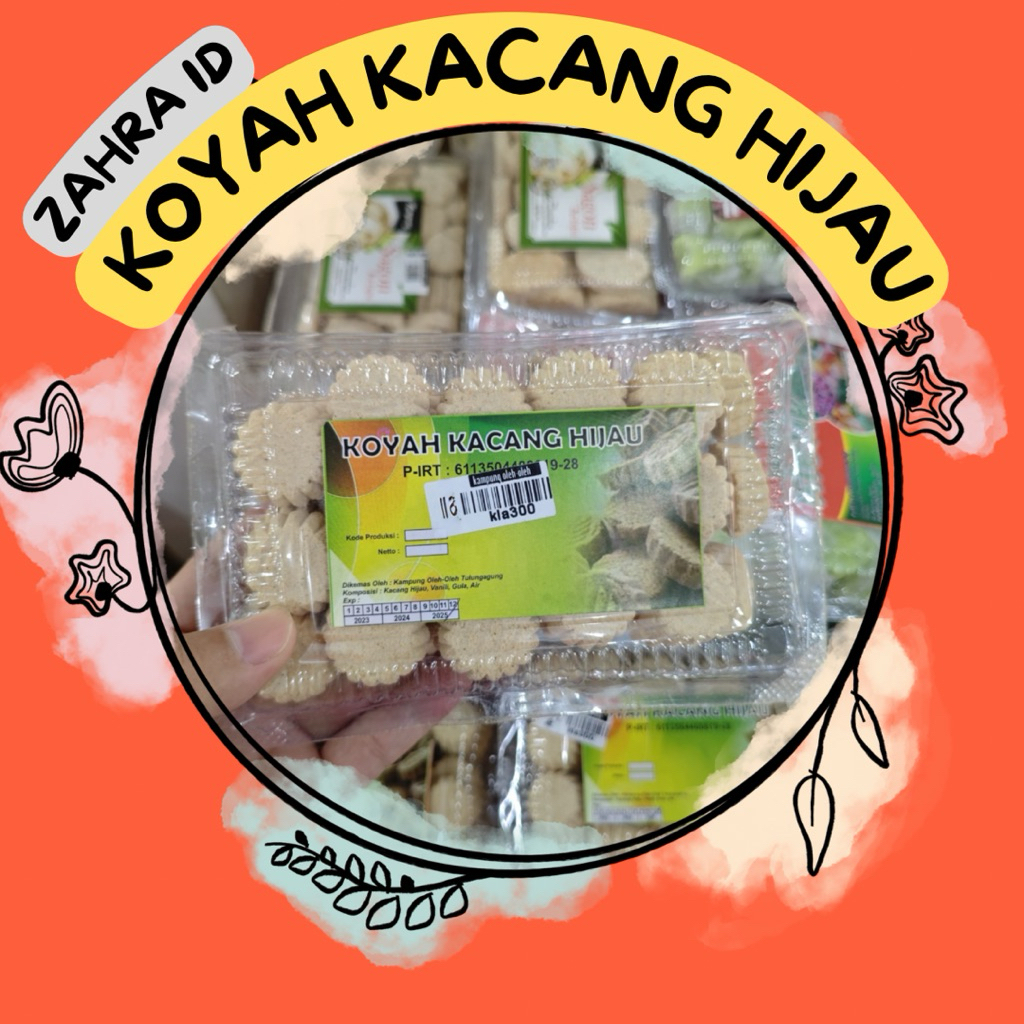 

300gr KOYAH KACANG HIJAU - KAMPUNG OLEH-OLEH TULUNGAGUNG JAJANAN JADUL