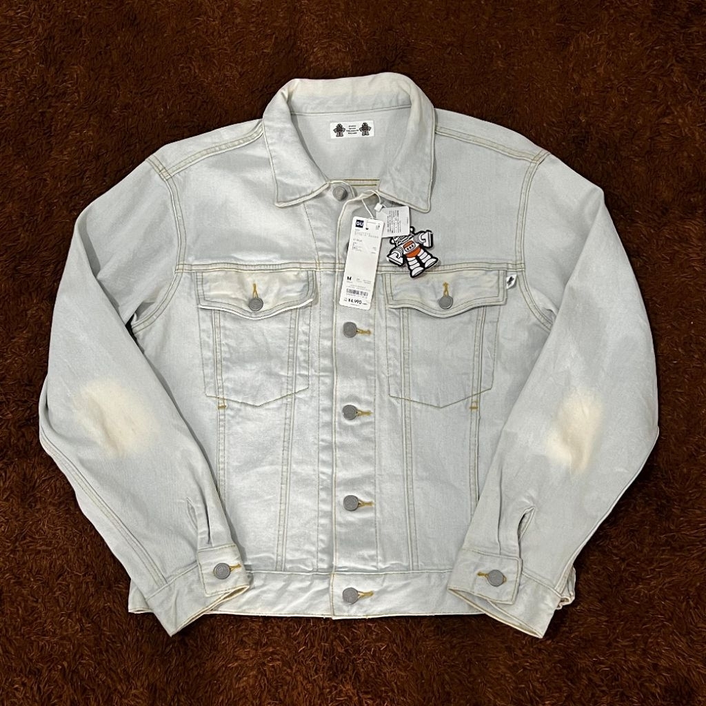 GU x Studio Seven Denim Jeans Jacket Outer Jaket