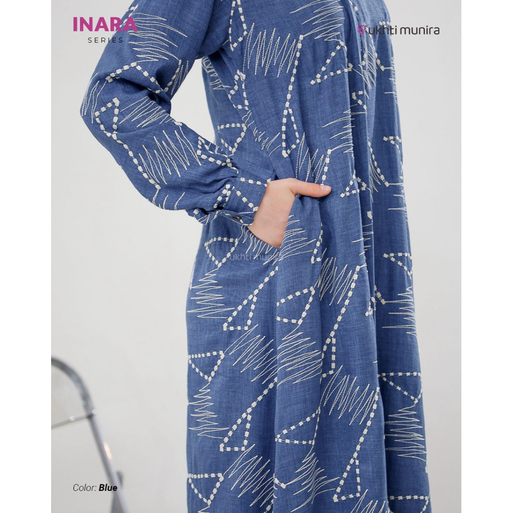 inara gamis Ukhti Munira Gamis premium Syari Wanita muslimah terbaru