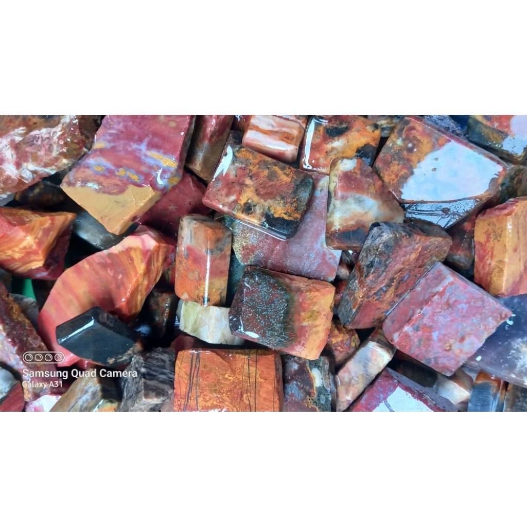 Bahan batu akik garut