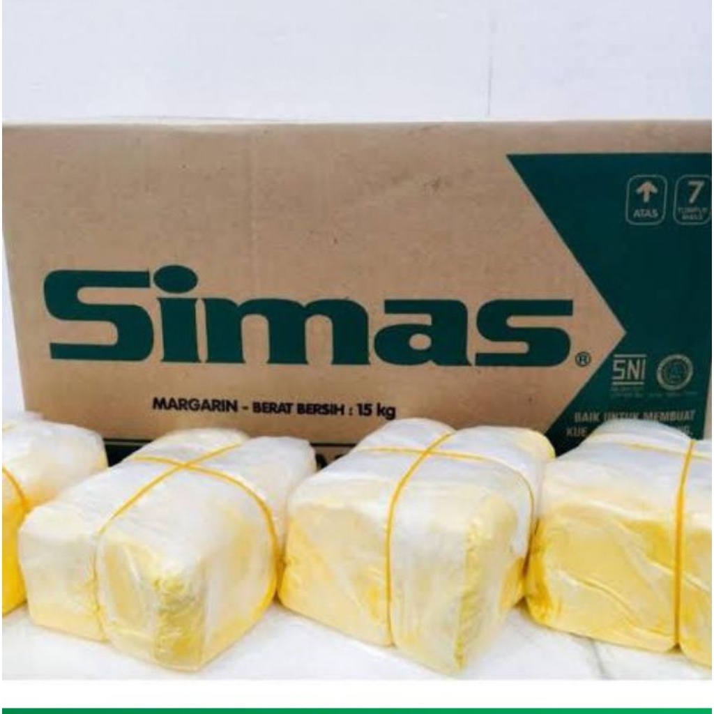 

margarine simas/mentega simas 15 kg repack - 500 gram