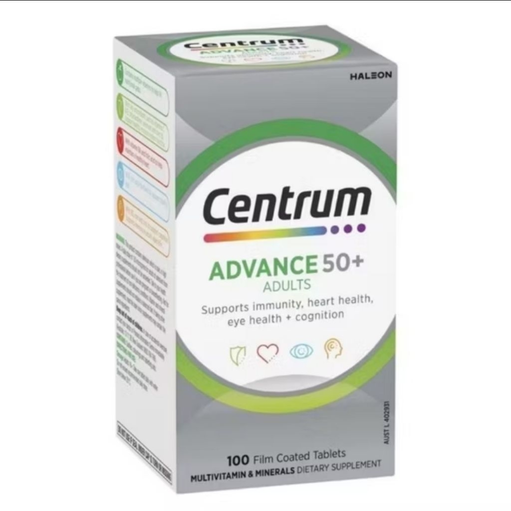 Centrum Advance 50+ isi 100&150 Tablet