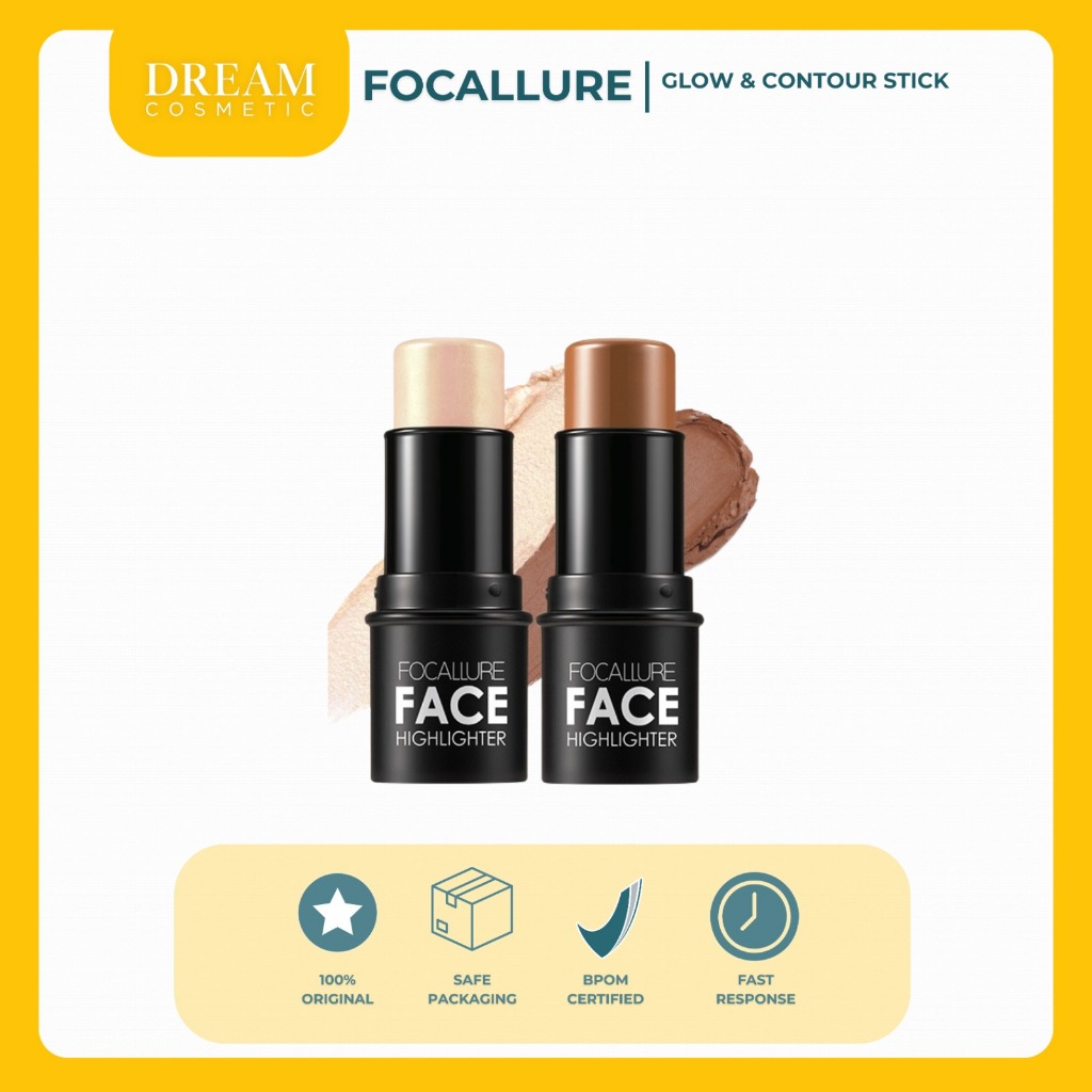 FOCALLURE HIGHLIGHTER & CONTOUR STICK 03 COFEE - ORIGINAL