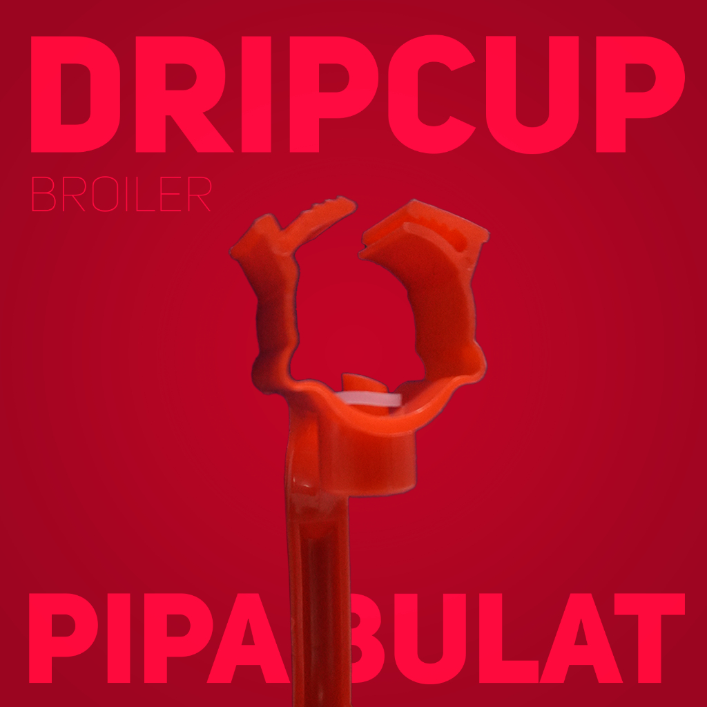 TDC - Dripcup Nipple Broiler Pipa Bulat / Nipel / Napel / Nippel / Niple / Nipel / Nepel - Alat Tern
