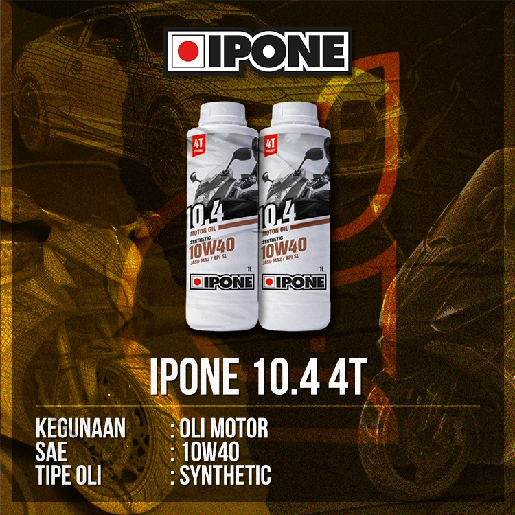 Oli Motor Ipone 10.4 4T