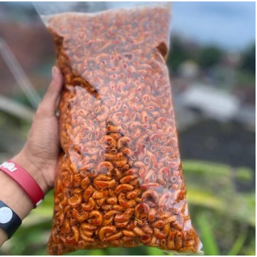 

500 GRAM Makaroni Cikruh Kriuk Pedas Daun Jeruk 1/2 Kg Makroni Khas Tasikmalaya Gurih Tidak Keras