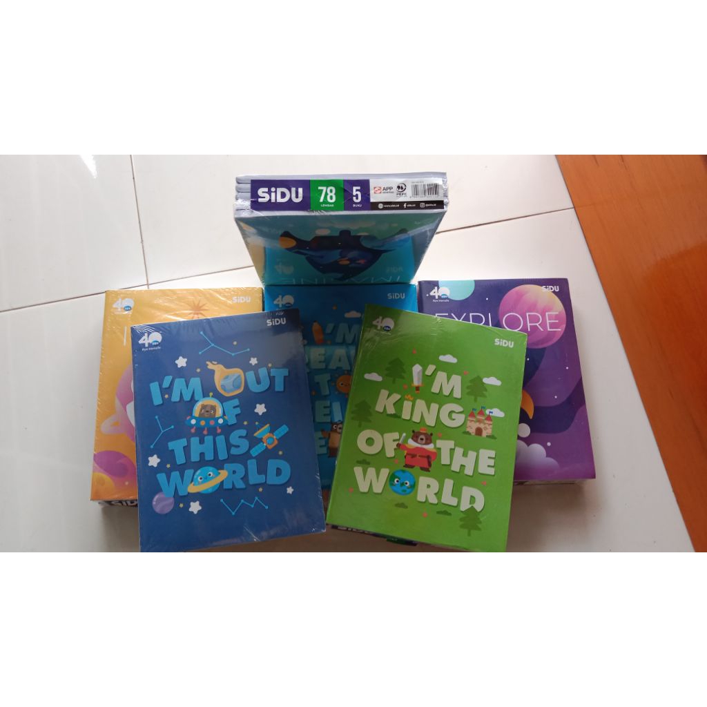 

Buku SIDU 78 lembar ISI 5 BUKU