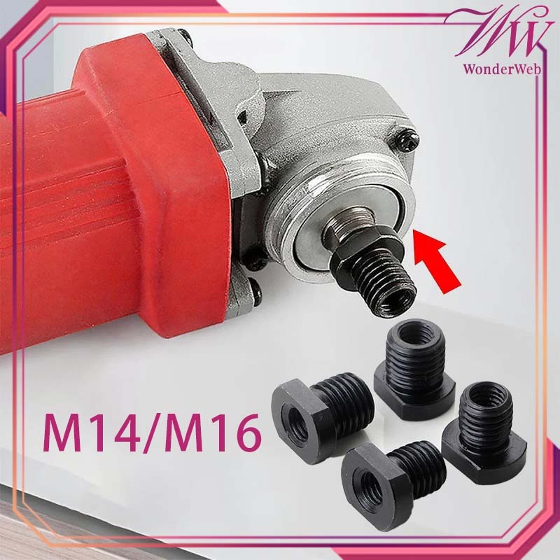 Adaptor Gerinda M10 Ke M14/M16 Konverter Gerinda Untuk Mesin Poles Bor Gergaji