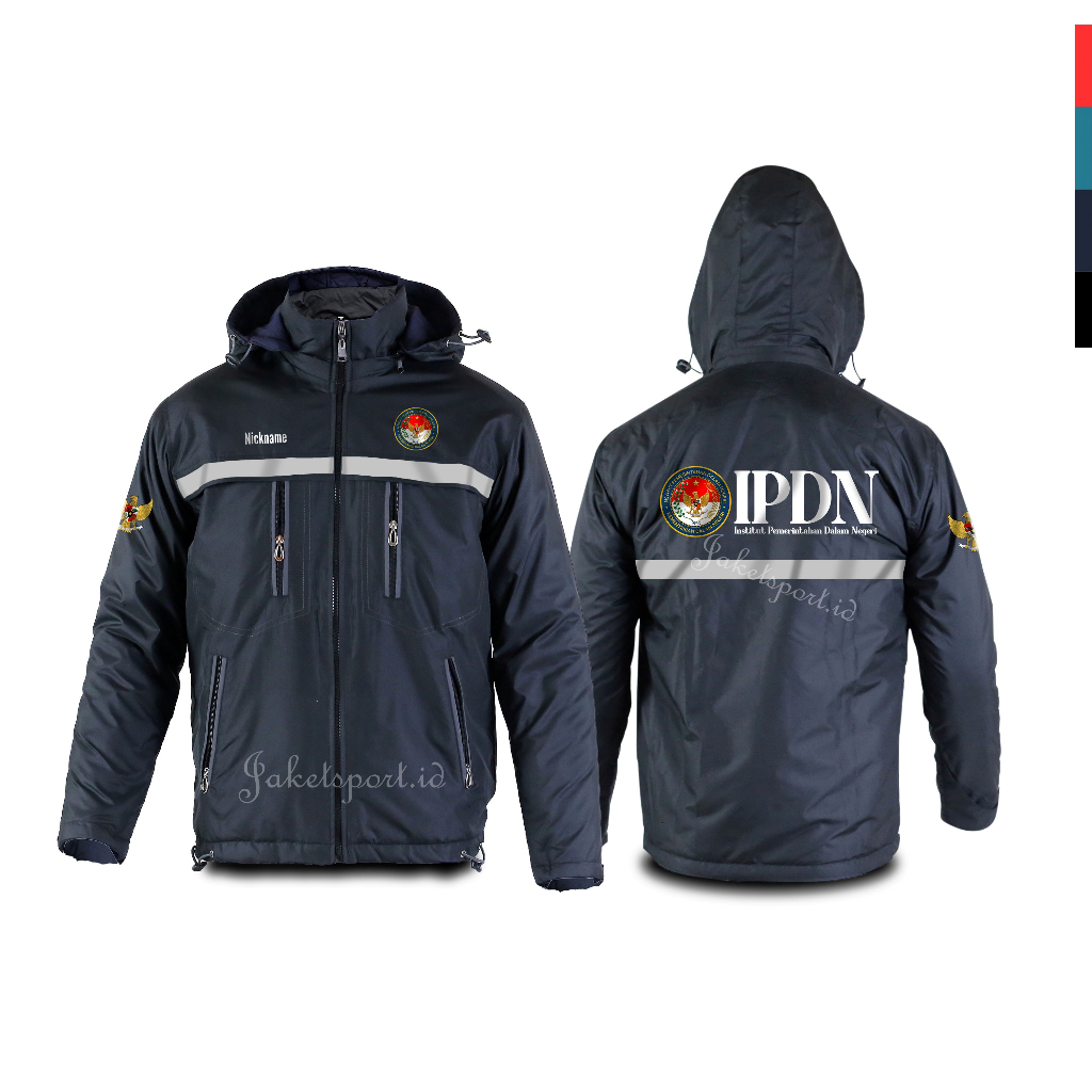 jaket pria IPDN custom climber scotlight parasut Institut Pemerintahan Dalam Negeri sablondtf