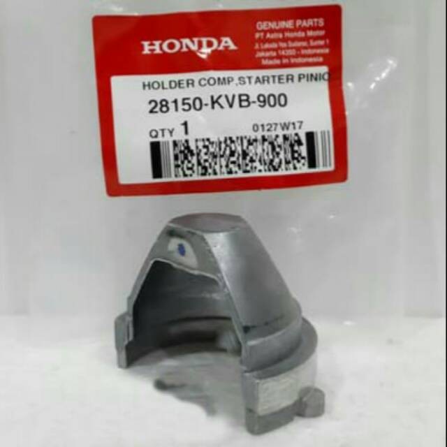 Tutup Gigi Pinion Stater Beat Scoopy Spacy Vario 110 Karbu Fi KVB Original AHM / Tutup Gigi Pinion S