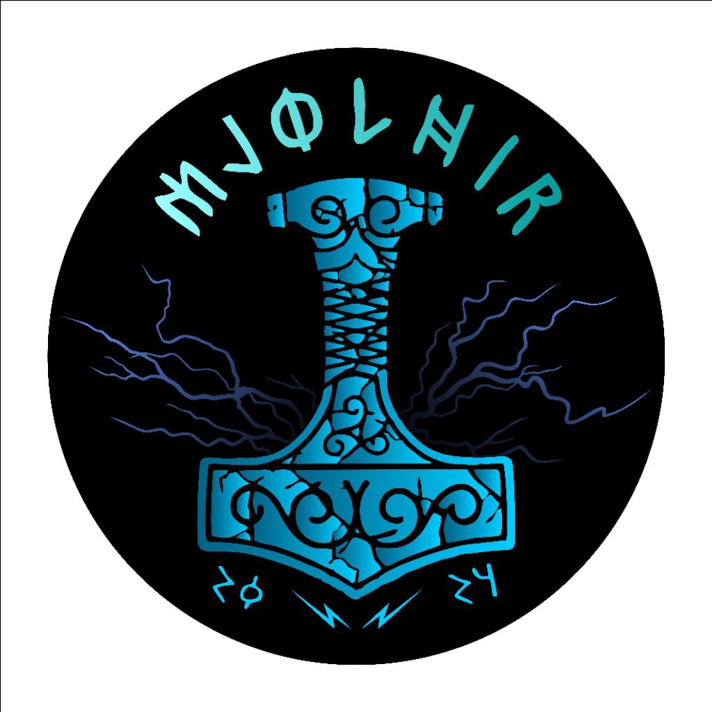 

Stiker Mjolnir 3x5