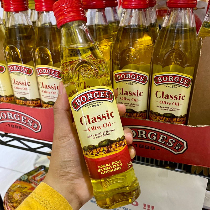 

[oddsolshop] pekanbaru/Borges Minyak Zaitun 250ML Classic Olive Oil Kebutuhan Memasak Harian Cooking