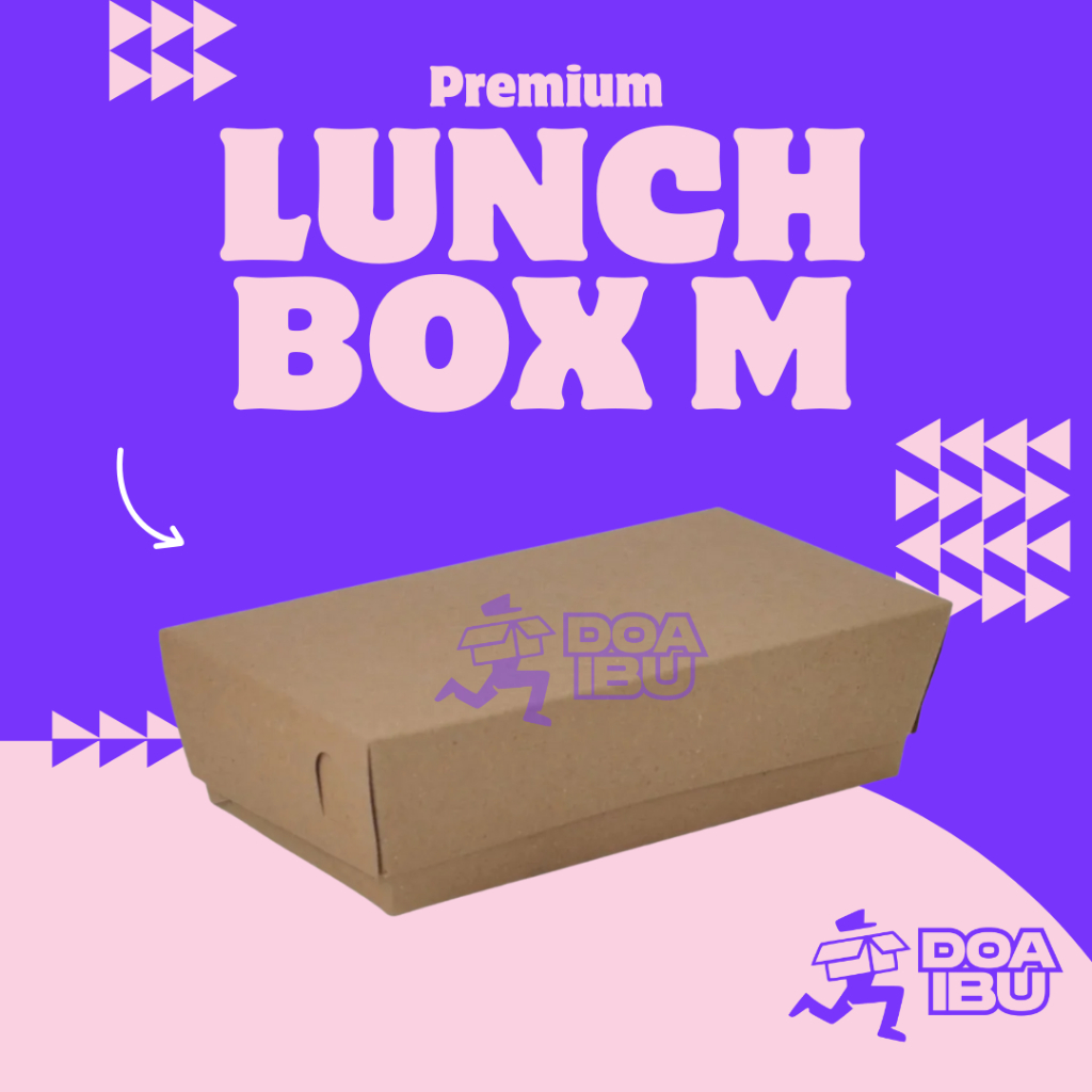 

[ECER ] lunch box kraft | lunchbox | kotak makan paper lunch box | lunch box paper laminasi ukuran M dan L / Lunch Box Paper Kraft Coklat Laminasi Lunch Box Paper Kraft Coklat Laminasi Ukuran S/M/L Tebal 290gsm Laminasi Doff Anti Bocor / Paper KRAFT