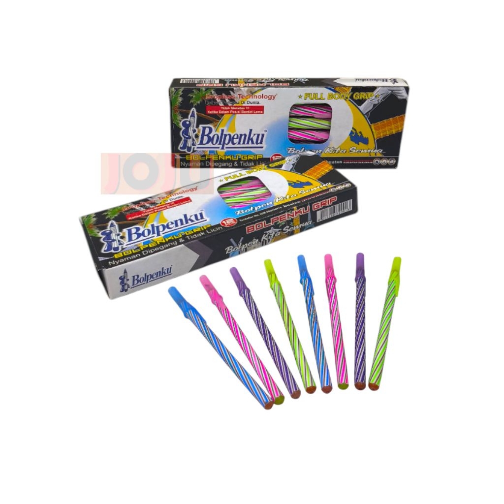 

Bolpen Ulir | Bolpen Lilin Merk Bolpenku (Lusin)